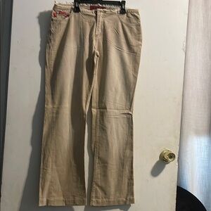 Levi's Tan Corduroy Pants hot kiss